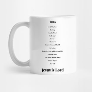 Jesus is Lord Mug